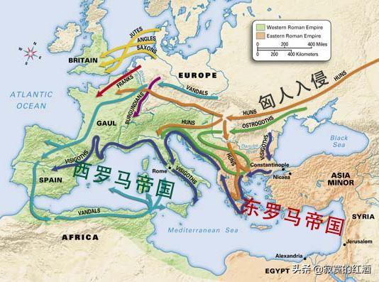被大汉帝国击败的匈奴有多强大？余部仍能在欧洲兴风作浪
